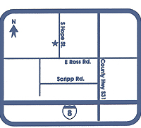 El Centro Location Map